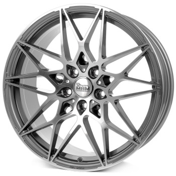 Диск MAM B2 Palladium Front Polished R19 W8.5 PCD5x112 ET30 DIA72.6