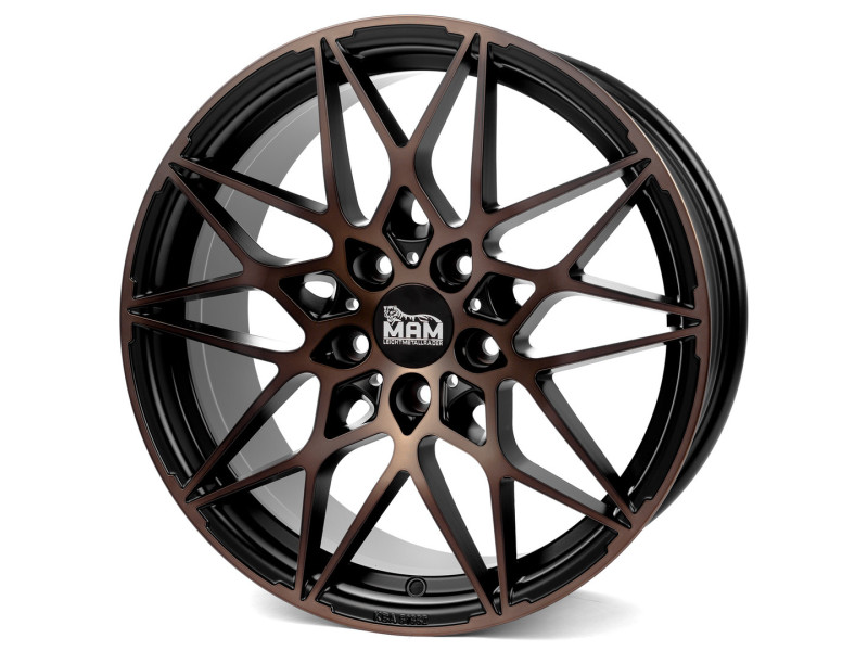 Диск MAM B2 Matt Black Bronze R20 W8.5 PCD5x112 ET45 DIA72.6