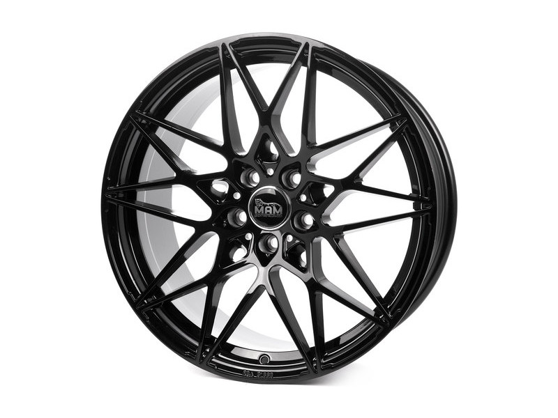 Диск MAM B2 Black Painted R19 W8.5 PCD5x112 ET30 DIA72.6