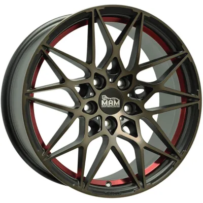 Диск MAM B2 Bronze Red Inside R20 W8.5 PCD5x112 ET30 DIA72.6