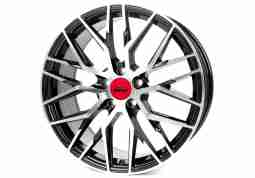 Диск MAM RS4 Black Front Polished R17 W7.5 PCD5x108 ET45 DIA72.6