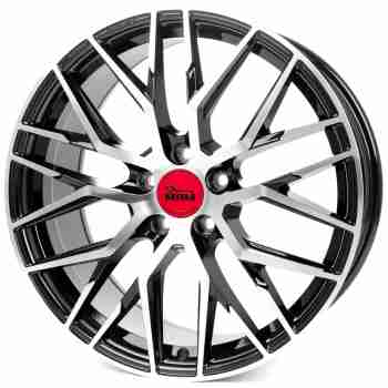 Диск MAM RS4 Black Front Polished R17 W7.5 PCD5x108 ET45 DIA72.6