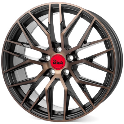 Диск MAM RS4 Black Edition R18 W8.0 PCD5x112 ET30 DIA72.6
