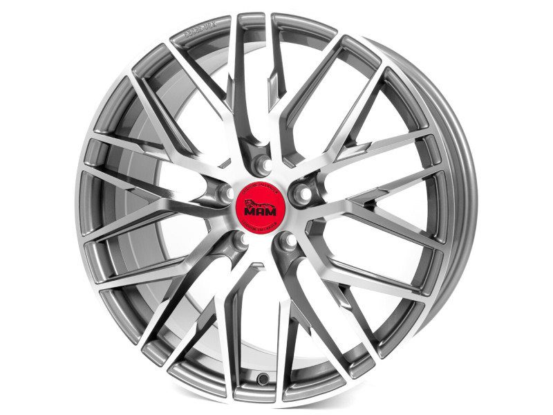 Диск MAM RS4 Palladium Front Polished R18 W8.0 PCD5x114.3 ET40 DIA72.6