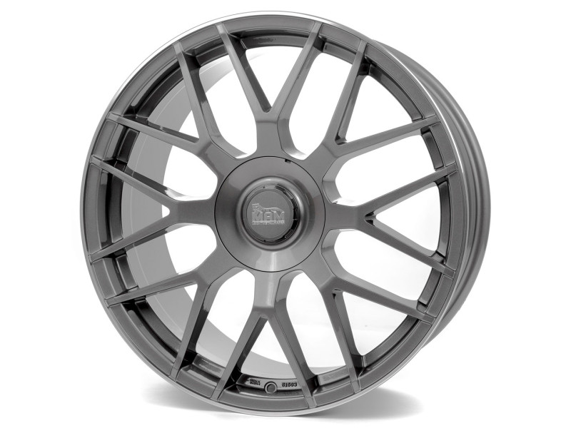 Диск MAM GT1 Palladium Lip Polished R20 W8.5 PCD5x112 ET30 DIA66.6