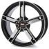 Диск MAM W4 Black Front Polished R16 W6.5 PCD5x100 ET38 DIA63.4