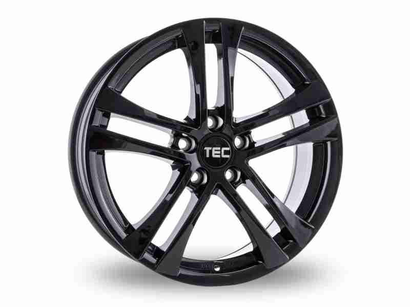 Диск Tec Speedwheels AS4 Black Glossy R17 W6.5 PCD5x112 ET44 DIA66.6