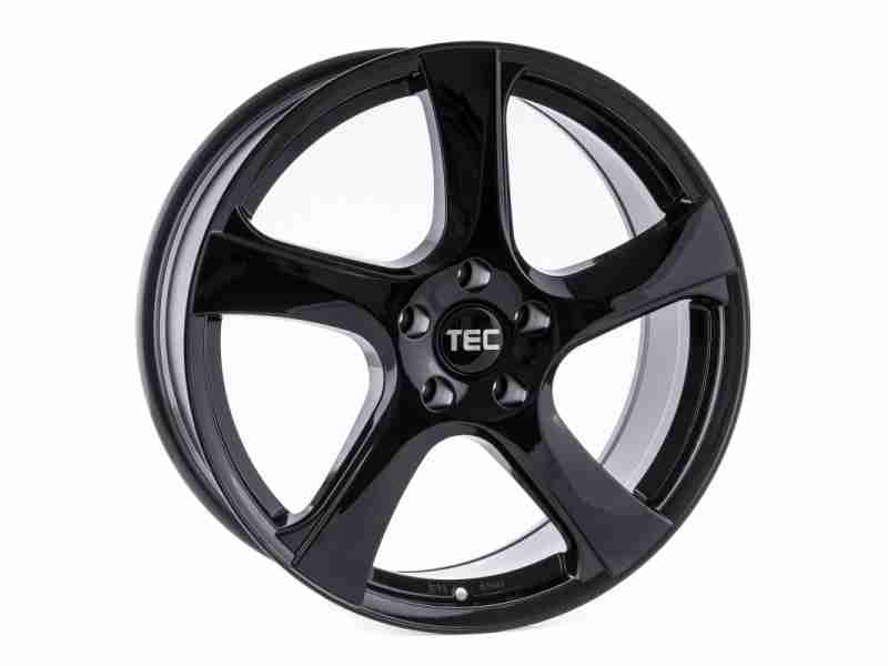 Диск Tec Speedwheels AS5 Black Glossy R18 W7.5 PCD5x112 ET33 DIA72.5