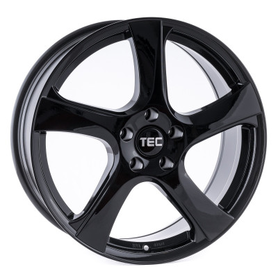 Диск Tec Speedwheels AS5 Black Glossy R17 W7.0 PCD5x114.3 ET35 DIA72.5