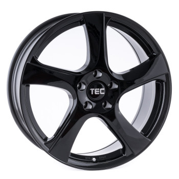 Диск Tec Speedwheels AS5 Black Glossy R17 W7.0 PCD4x108 ET18 DIA65.1