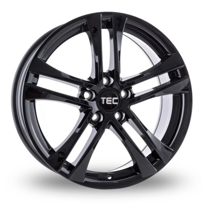 Диск Tec Speedwheels AS4 Black Glossy R16 W7.0 PCD5x105 ET38 DIA56.6