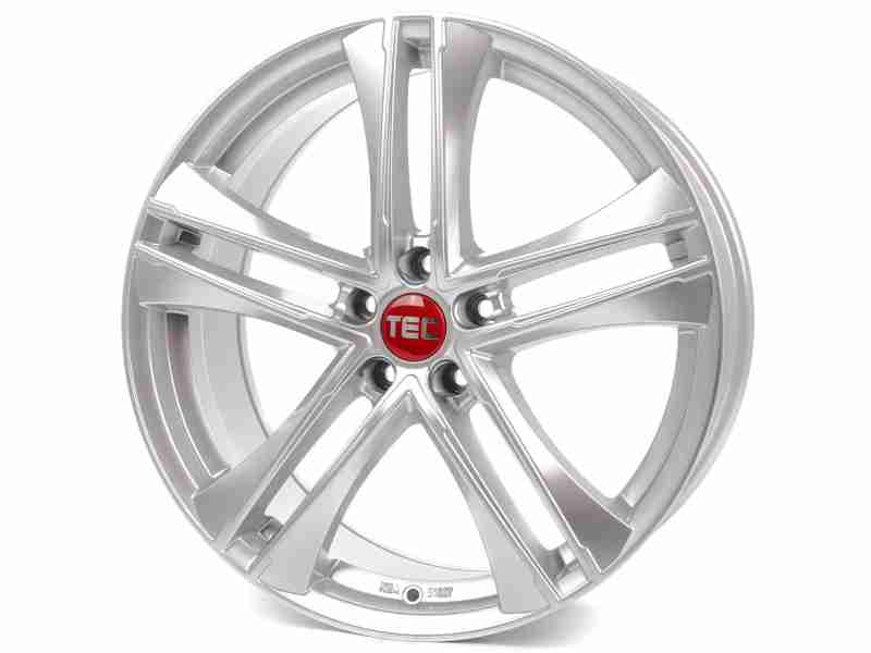 Диск Tec Speedwheels AS4 Hyper Silver R20 W8.5 PCD5x114.3 ET40 DIA72.5