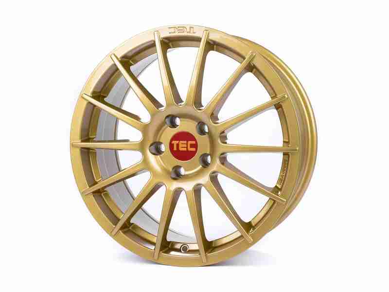 Диск Tec Speedwheels AS2 Gold R17 W7.5 PCD5x112 ET45 DIA72.5