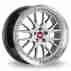 Диск Tec Speedwheels GT EVO Silver Polished Lip R18 W8.0 PCD5x112 ET35 DIA72.5