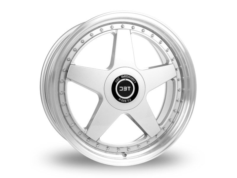 Диск Tec Speedwheels GT EVO-R Hyper Silver Polished Lip R20 W8.5 PCD5x112 ET45 DIA72.6
