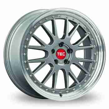 Диск Tec Speedwheels GT EVO Titan Polished Lip R18 W8.0 PCD5x112 ET45 DIA72.5