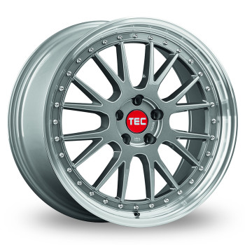 Диск Tec Speedwheels GT EVO Titan Polished Lip R20 W10.0 PCD5x112 ET35 DIA72.5