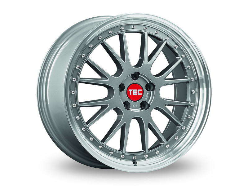 Диск Tec Speedwheels GT EVO Titan Polished Lip R20 W10.0 PCD5x112 ET35 DIA72.5