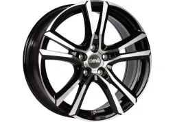 Диск DBV Andorra Black Front Polish R16 W6.5 PCD5x114.3 ET48 DIA74.1