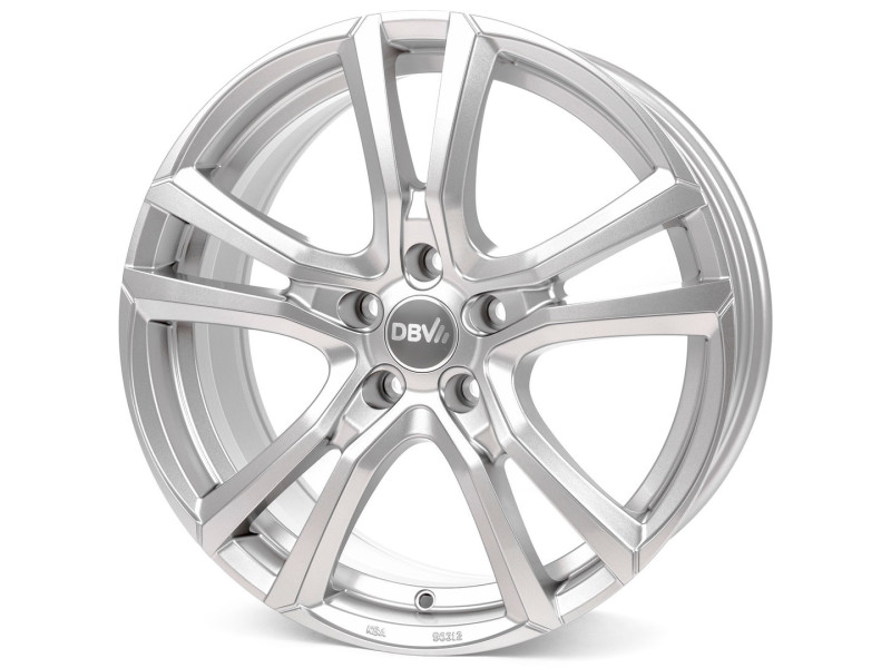 Диск DBV Andorra Silver Painted R19 W8.0 PCD5x114.3 ET40 DIA74.1