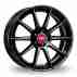 Диск Tec Speedwheels GT7 Black Glossy R19 W9.5 PCD5x112 ET35 DIA72.6