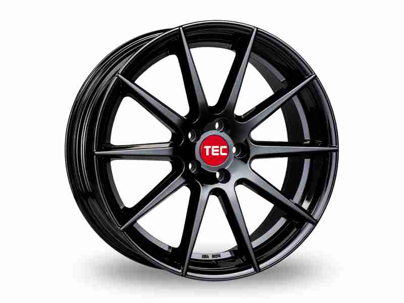 Диск Tec Speedwheels GT7 Black Glossy R21 W9.0 PCD5x108 ET38 DIA63.4