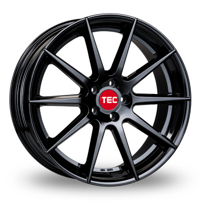 Диск Tec Speedwheels GT7 Black Glossy R19 W8.5 PCD5x108 ET45 DIA72.5
