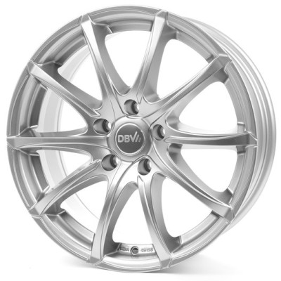 Диск DBV Tropez Silver Painted R17 W7.5 PCD5x108 ET45 DIA74.1