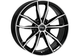 Диск Rial X12X Black Diamond Front Polished R20 W9.0 PCD5x112 ET38 DIA66.5