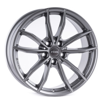 Диск Rial X12 Metal Grey R19 W8.0 PCD5x112 ET45 DIA57.1