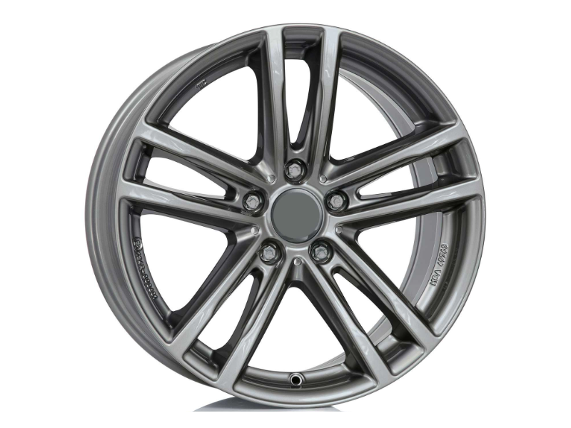 Диск Rial X10X W9.0 R19 PCD5x120 ET37 DIA74.1 Metal Grey