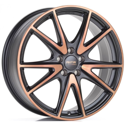 Диск Platin P99 W8.0 R19 PCD5x112 ET38 DIA66.5 Jetblack Copper Matt