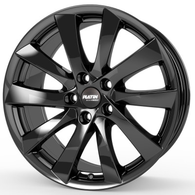 Диск Platin P106 Diamond black R18 W8.5 PCD5x114.3 ET35 DIA64.2