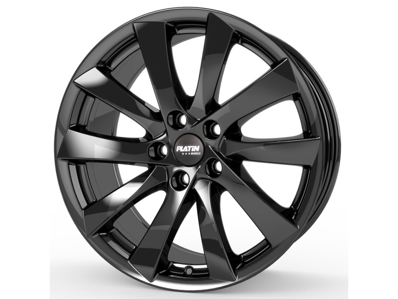 Диск Platin P106 Diamond black R18 W8.5 PCD5x114.3 ET35 DIA64.2