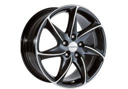 Диск Ronal R51 W6.5 R15 PCD5x114.3 ET45 DIA82.0 Jetblack-Frontkopiert