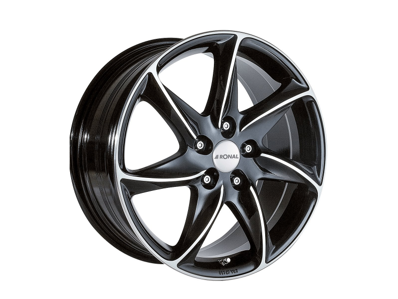 Диск Ronal R51 W6.5 R15 PCD5x114.3 ET45 DIA82.0 Jetblack-Frontkopiert