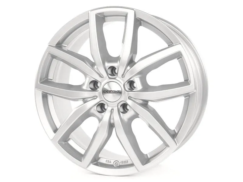 Диск Dezent TE Silver R18 W8.0 PCD5x114.3 ET45 DIA71.6