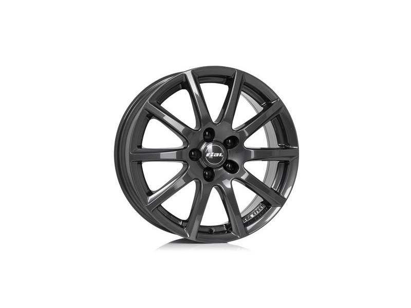Диск Rial Milano titanium R17 W7.0 PCD5x105 ET40 DIA56.6