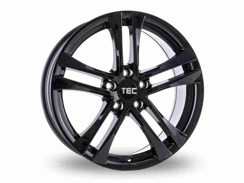 Диск Tec Speedwheels AS4 Black Glossy R17 W7.5 PCD5x114.3 ET50 DIA72.5