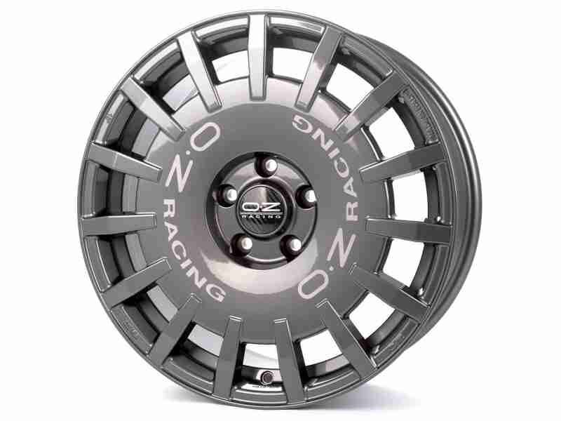 Диск OZ Rally Racing Dark Graphite R18 W7.5 PCD5x114.3 ET50 DIA75.0