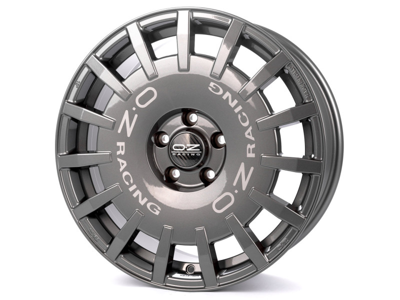 Диск OZ Rally Racing Dark Graphite R18 W8.0 PCD5x120 ET45 DIA79.0