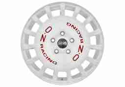 Диск OZ Rally Racing Race White Red Lettering R18 W8.0 PCD5x112 ET45 DIA75.0