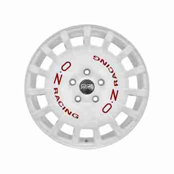 Диск OZ Rally Racing Race White Red Lettering R18 W8.0 PCD5x112 ET45 DIA75.0