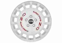 Диск OZ Rally Racing Race White Red Lettering R18 W8.0 PCD5x100 ET35 DIA68.0