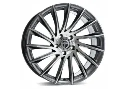 Диск Tomason TN16 Dark Hyper Black Polished R17 W7.5 PCD5x112 ET49 DIA66.5