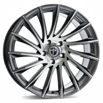 Диск Tomason TN16 Dark Hyper Black Polished R17 W7.5 PCD4x100 ET35 DIA63.4