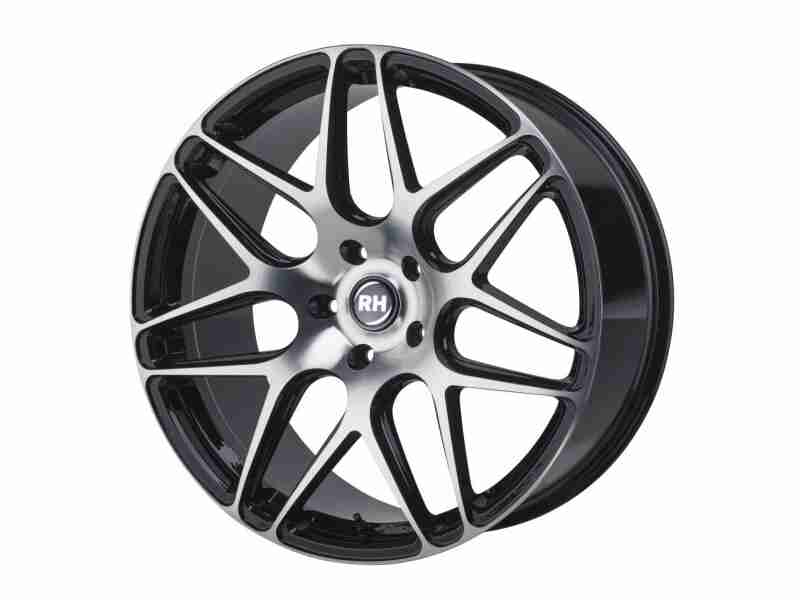 Диск RH Alurad RB11 Black Front Polish R20 W9.0 PCD5x112 ET55 DIA72.6