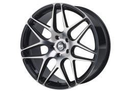 Диск RH Alurad RB11 Black Front Polish R20 W9.0 PCD5x130 ET50 DIA71.5