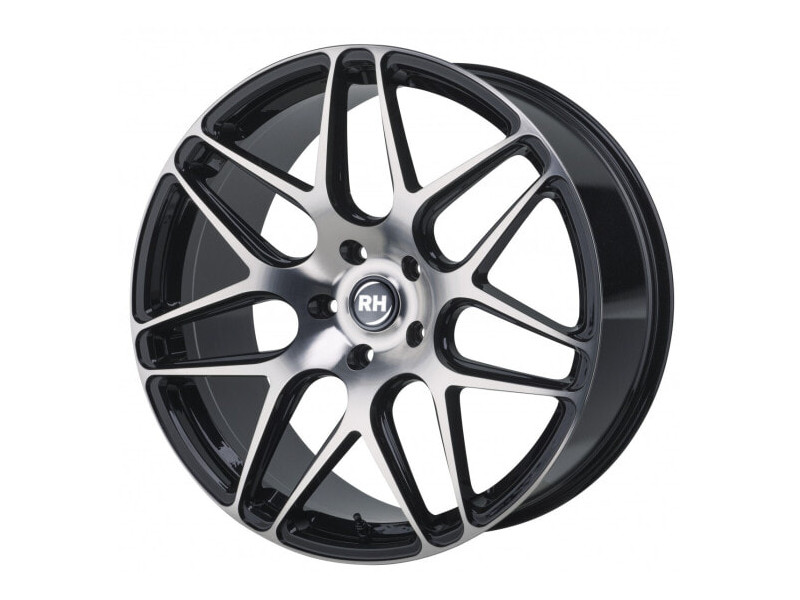 Диск RH Alurad RB11 Black Front Polish R20 W9.0 PCD5x130 ET50 DIA71.5