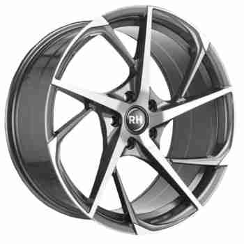 Диск RH Alurad RB12 Anthracite Polished Front R19 W9.5 PCD5x120 ET45 DIA72.6